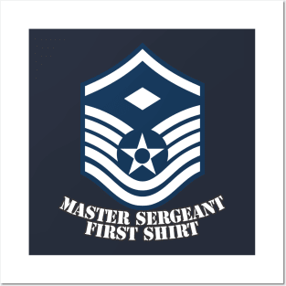 Master Sergeant First Shirt Posters and Art